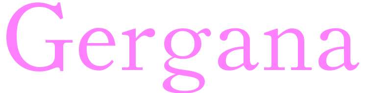 Gergana - girls name