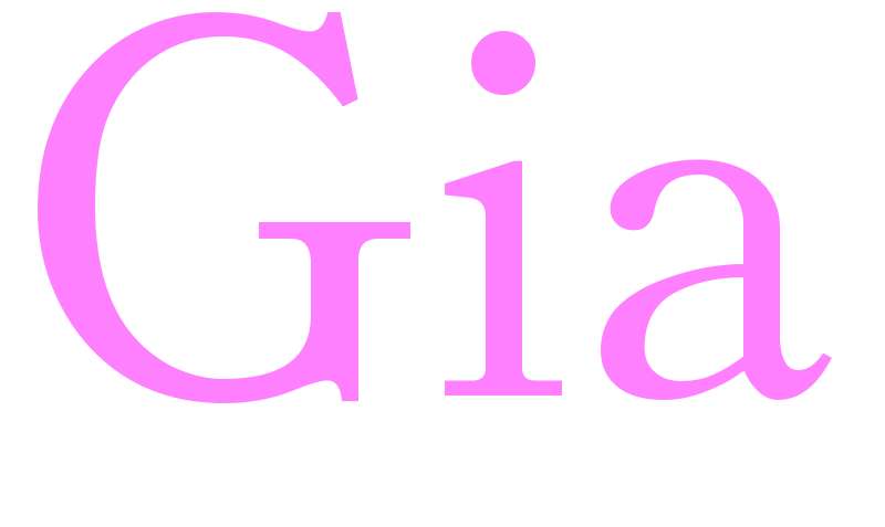 Gia - girls name