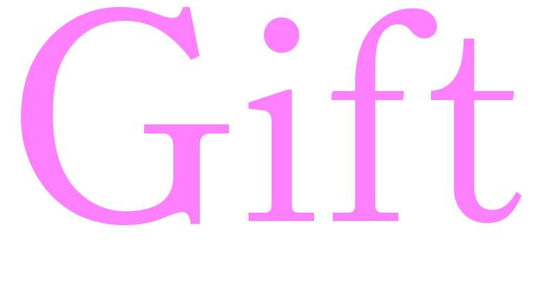 Gift - girls name