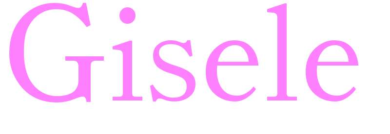 Gisele - girls name