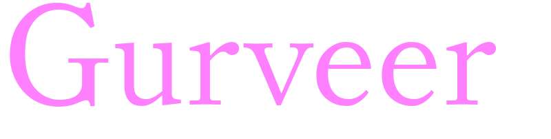 Gurveer - girls name