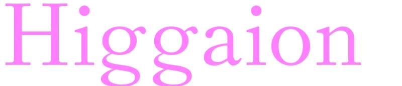 Higgaion - girls name