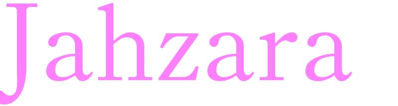 Jahzara - girls name