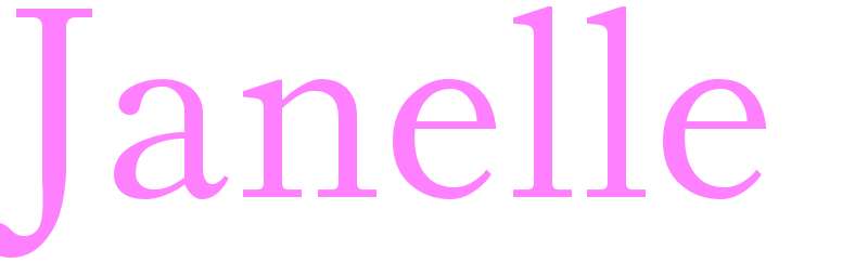 Janelle - girls name
