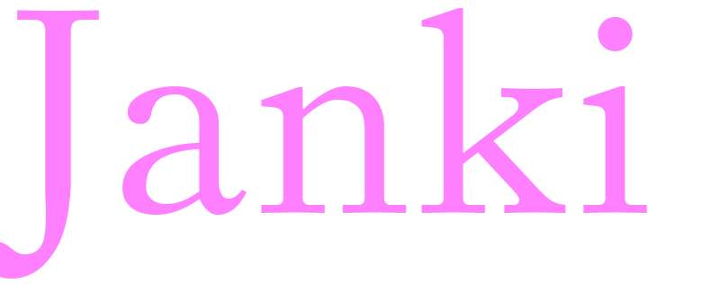 Janki - girls name
