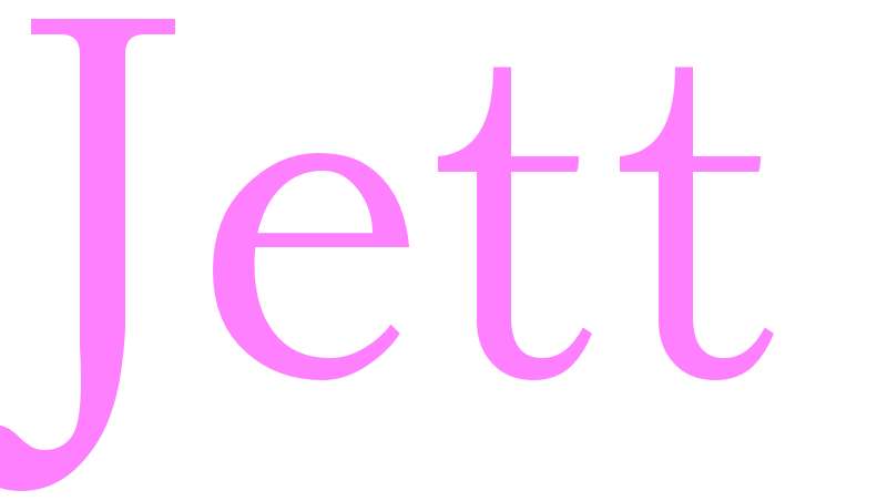Jett - girls name