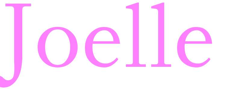 Joelle - girls name