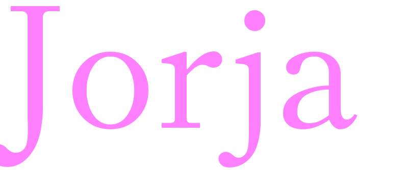 Jorja - girls name