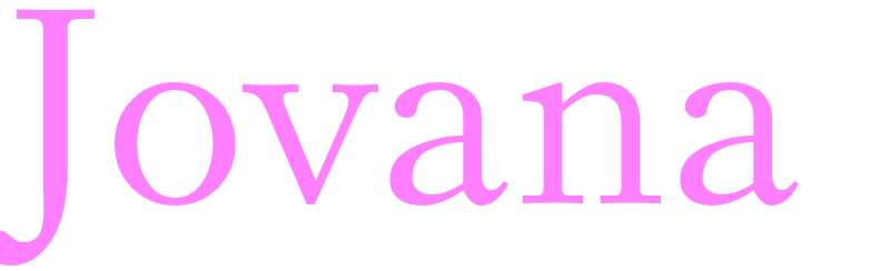 Jovana - girls name