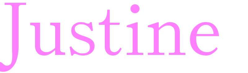 Justine - girls name