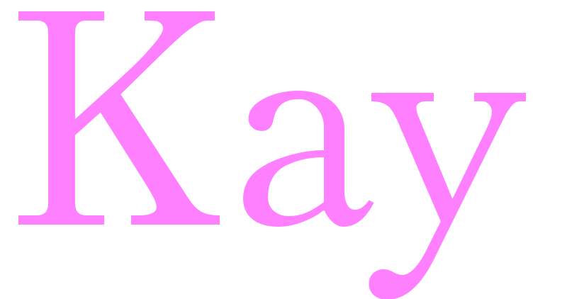 Kay - girls name