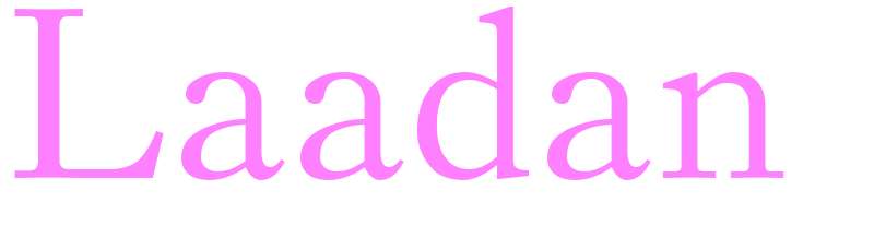 Laadan - girls name
