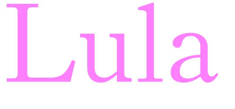 Lula - girls name