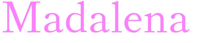 Madalena - girls name