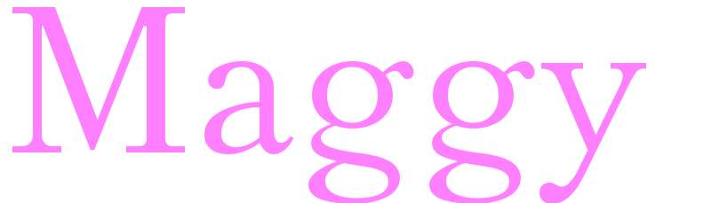 Maggy - girls name