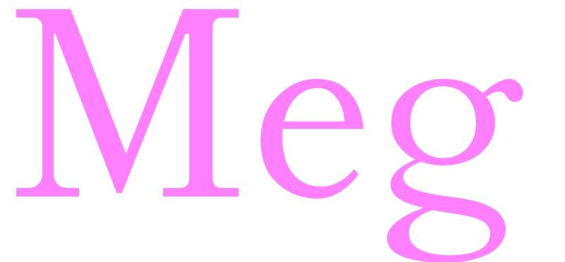 Meg - girls name