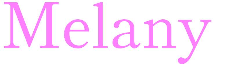 Melany - girls name