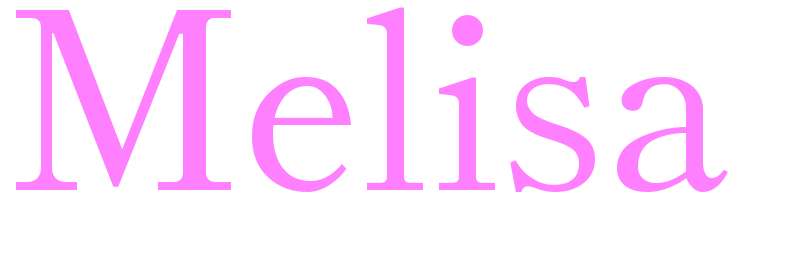 Melisa - girls name