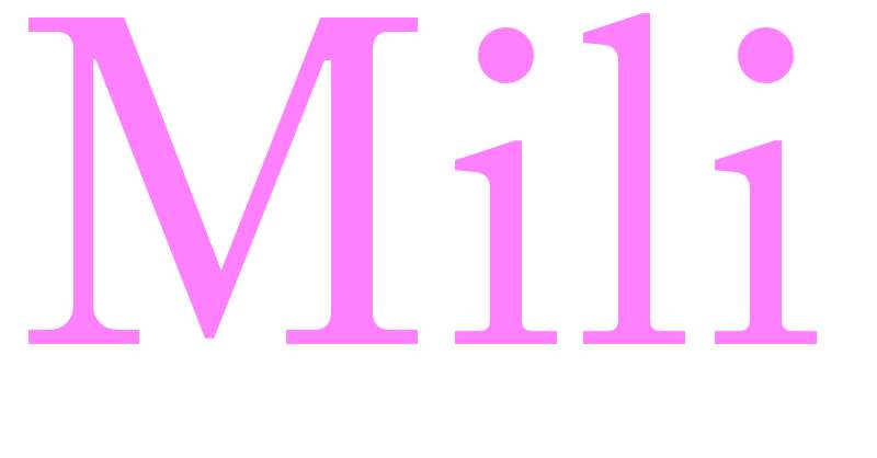 Mili - girls name