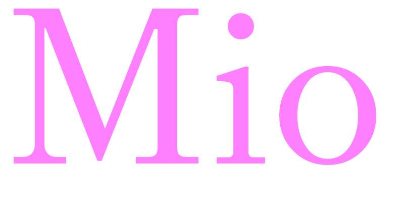 Mio - girls name