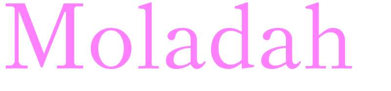 Moladah - girls name