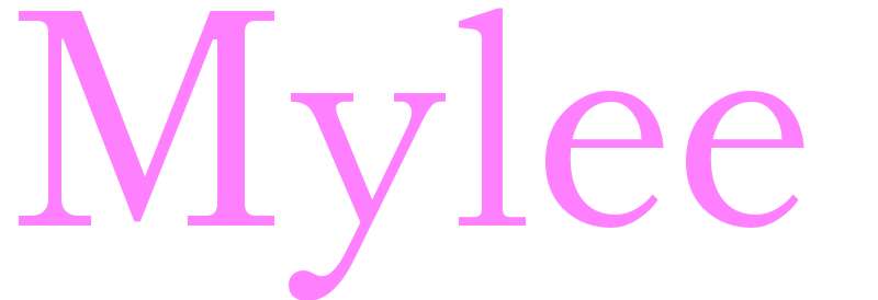 Mylee - girls name