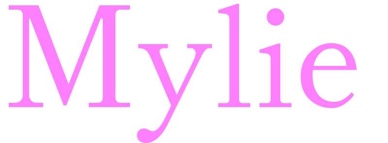 Mylie - girls name