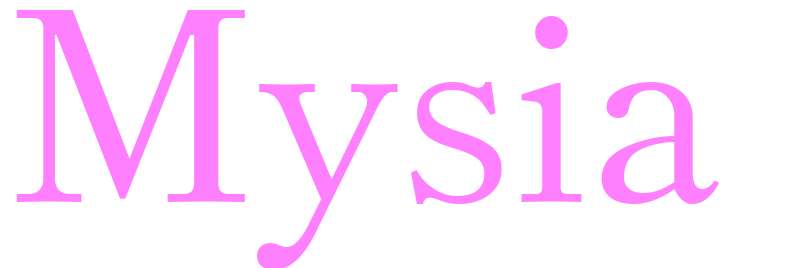 Mysia - girls name