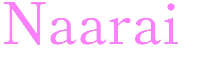 Naarai - girls name