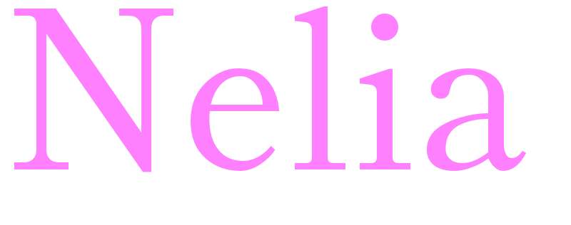 Nelia - girls name