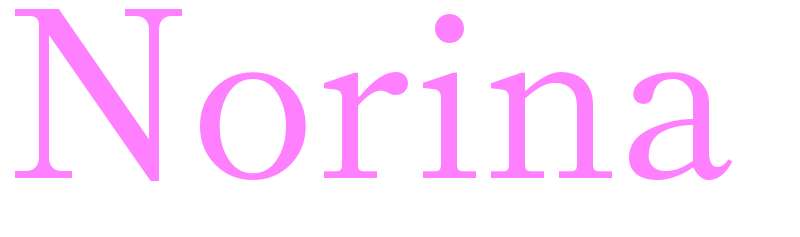 Norina - girls name