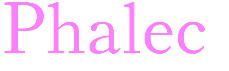 Phalec - girls name