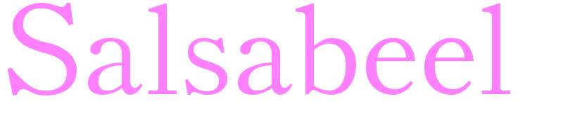 Salsabeel - girls name