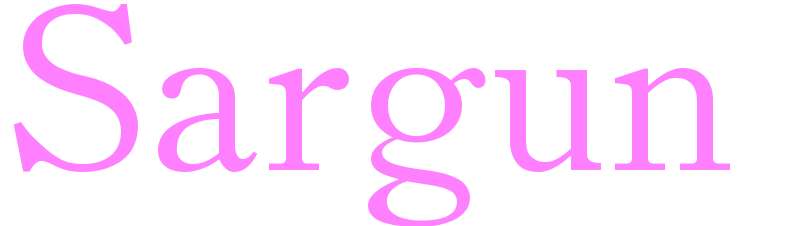 Sargun - girls name