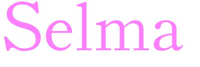 Selma - girls name
