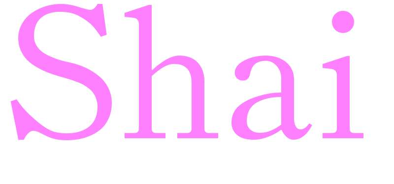 Shai - girls name