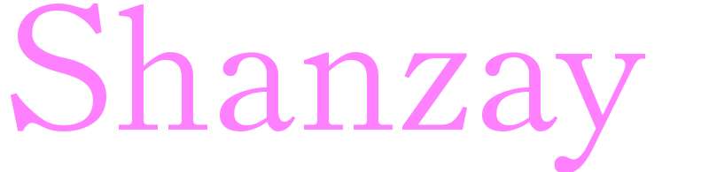Shanzay - girls name