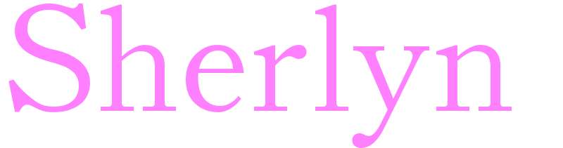 Sherlyn - girls name