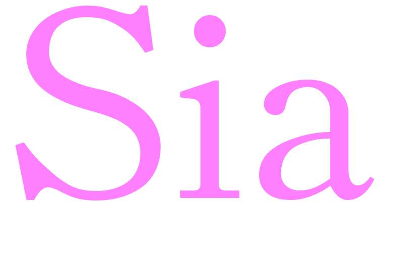 Sia - girls name