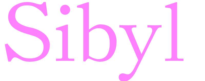 Sibyl - girls name