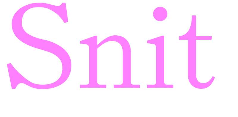 Snit - girls name