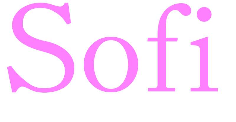 Sofi - girls name