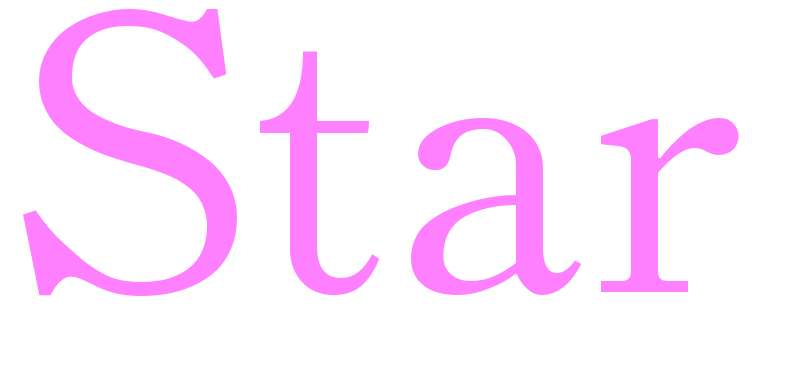 Star - girls name