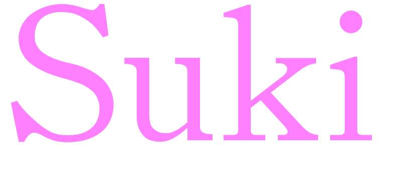 Suki - girls name