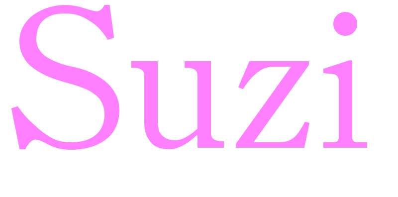 Suzi - girls name