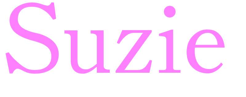 Suzie - girls name