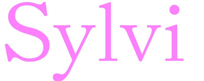 Sylvi - girls name
