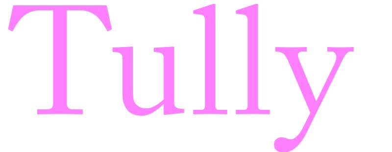 Tully - girls name