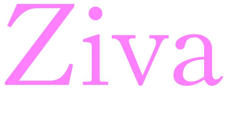 Ziva - girls name
