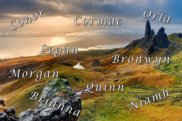Celtic baby names